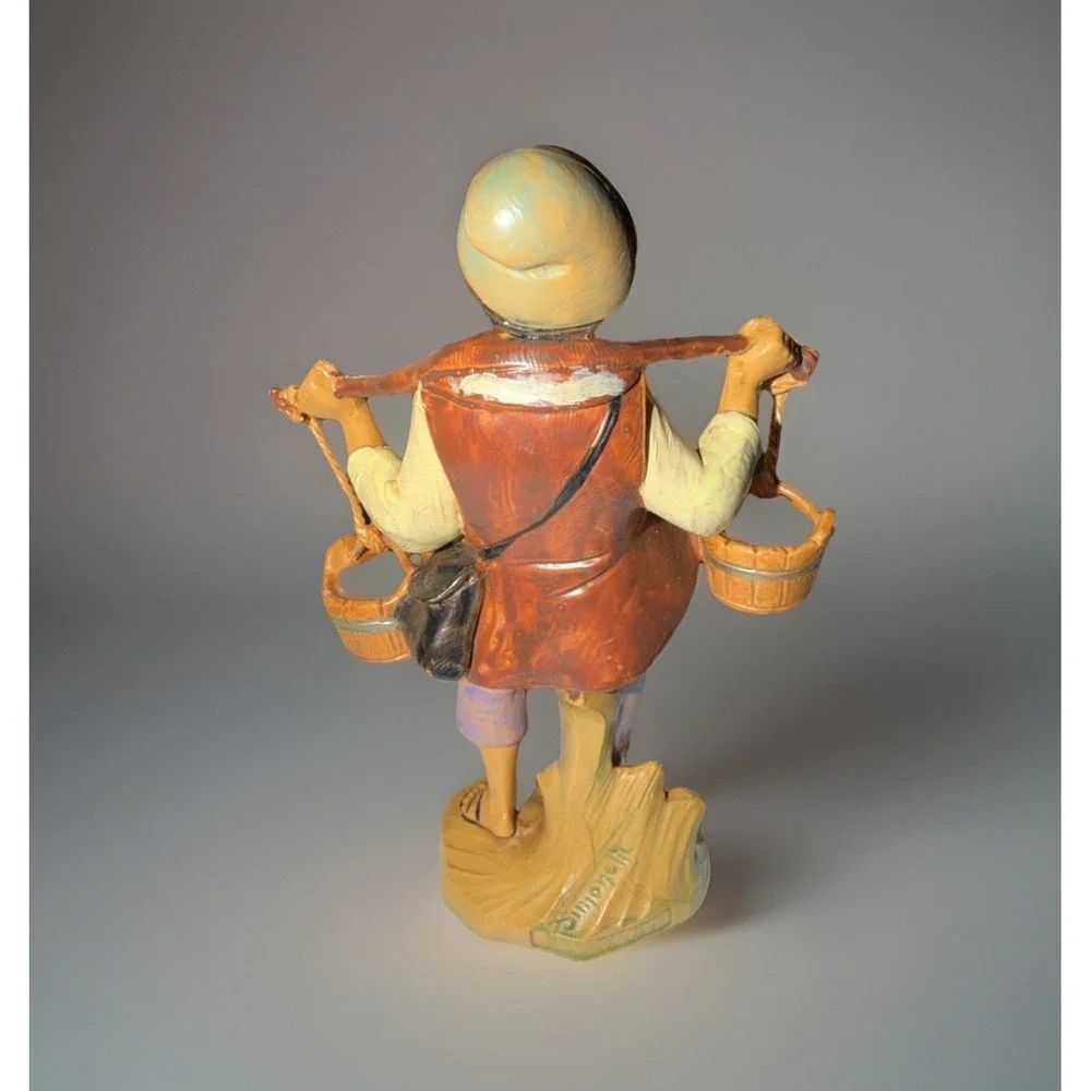 Vtg 2000 Fontanini Heirloom‎ Nativity Noah Water Boy 52562 Roman 5